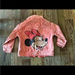 Disney Kids Pink Minnie Mouse Jacket